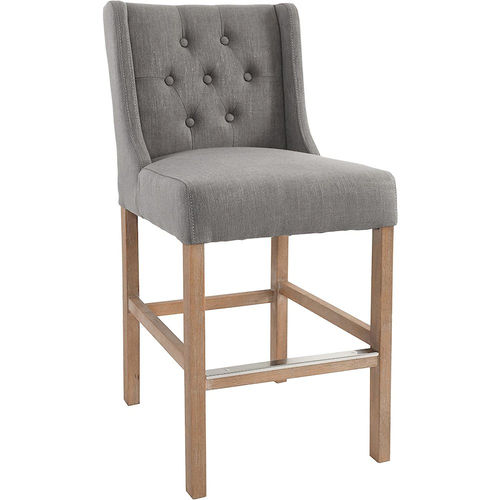 Karla Tufted 24 inch Counter stool. Picture 1