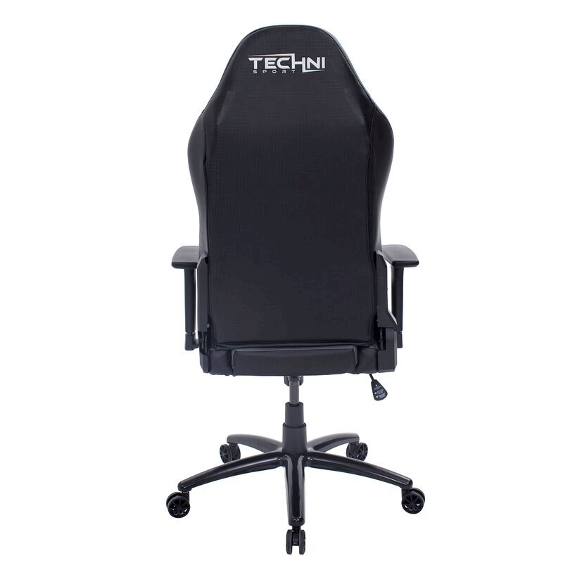 Techni Sport TS-61 Ergonomic High Back Racer Style Video Gaming Chair, Grey/Black. Picture 4