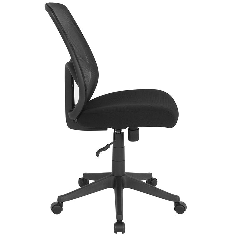 Salerno Series High Back Black Mesh Office Chair. Picture 2